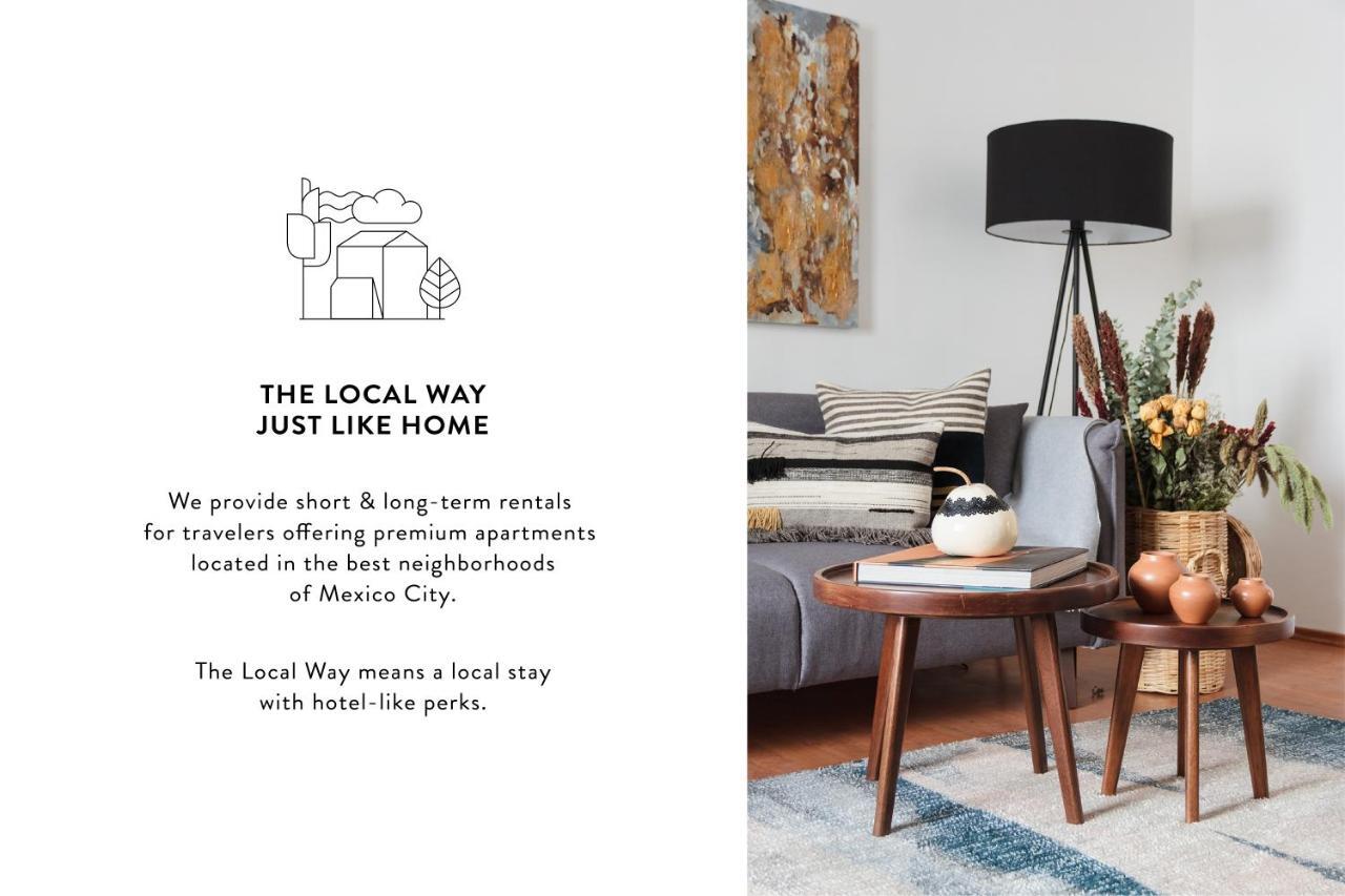 The Local Way - Hidden Treasure Apartment Mexico City Luaran gambar
